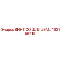 162156719 ВИНТ СО ШЛИЦЕМ Epiroc