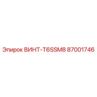 87001746 ВИНТ-T6SSM8 Epiroc