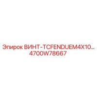 4700W78667 ВИНТ-TCFENDUEM4X10 | Epiroc