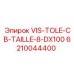Фото компонента VIS-TOLE-CB-TAILLE-8-DX100 для бурового оборудования Epiroc