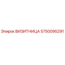 Оригинальная визитница Epiroc артикул 5750095291