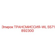 5571892300 ТРАНСМИССИЯ-WL Epiroc