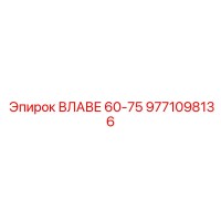 9771098136 ВЛАВЕ 60-75 Epiroc