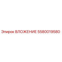5580019580 ВЛОЖЕНИЕ Epiroc