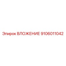 Оригинальный компонент ВЛОЖЕНИЕ 9106011042 от Epiroc