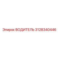 3128340446 ВОДИТЕЛЬ Epiroc