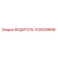 3128259658 ВОДИТЕЛЬ [Epiroc]