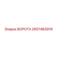 2657483919 ВОРОТА Epiroc