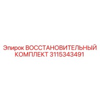 3115343491 ВОССТАНОВИТЕЛЬНЫЙ КОМПЛЕКТ Epiroc