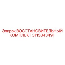 3115343491 ВОССТАНОВИТЕЛЬНЫЙ КОМПЛЕКТ Epiroc