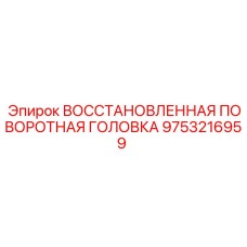 9753216959 ВОССТАНОВЛЕННАЯ ПОВОРОТНАЯ ГОЛОВКА Epiroc
