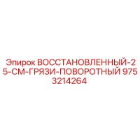 9753214264 ВОССТАНОВЛЕННЫЙ-25-СМ-ГРЯЗИ-ПОВОРОТНЫЙ Epiroc
