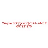 2657921975 ВОЗДУХОДУВКА-24-В Epiroc
