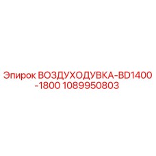 1089950803 ВОЗДУХОДУВКА-BD1400-1800 Epiroc