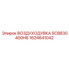 1624641042 ВОЗДУХОДУВКА SCB830 400H6 Epiroc