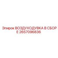 2657096836 ВОЗДУХОДУВКА В СБОРЕ Epiroc