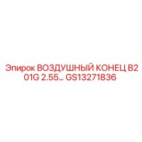 GS13271836 ВОЗДУШНЫЙ КОНЕЦ B201G 2.55 Epiroc