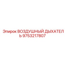 9753217807 ВОЗДУШНЫЙ ДЫХАТЕЛЬ Epiroc