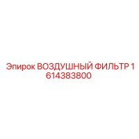 1614383800 ВОЗДУШНЫЙ ФИЛЬТР Epiroc