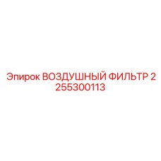 2255300113 ВОЗДУШНЫЙ ФИЛЬТР Epiroc