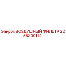 2255300114 ВОЗДУШНЫЙ ФИЛЬТР Epiroc