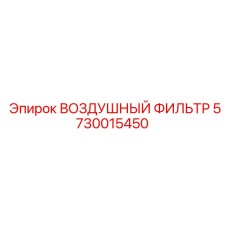 5730015450 ВОЗДУШНЫЙ ФИЛЬТР Epiroc