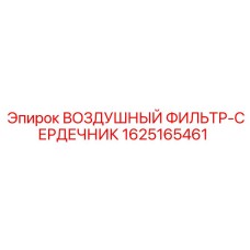 Оригинальный воздушный фильтр Epiroc 1625165461