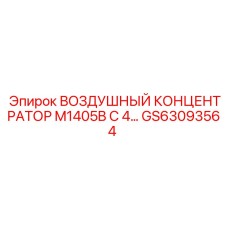 GS63093564 ВОЗДУШНЫЙ КОНЦЕНТРАТОР M1405B С 4 Epiroc