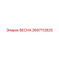 2697112825 ВЕСНА Epiroc