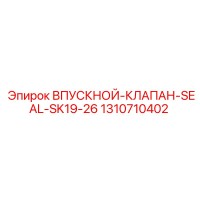1310710402 ВПУСКНОЙ-КЛАПАН-SEAL-SK19-26 Epiroc