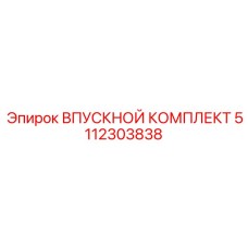 5112303838 ВПУСКНОЙ КОМПЛЕКТ Epiroc