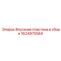 1624975584 Впускная пластина в сборе Epiroc