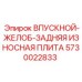 5730022833 ВПУСКНОЙ-ЖЕЛОБ-ЗАДНЯЯ ИЗНОСНАЯ ПЛИТА Epiroc