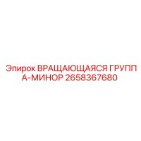 2658367680 ВРАЩАЮЩАЯСЯ ГРУППА-МИНОР Epiroc