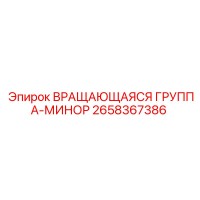 2658367386 ВРАЩАЮЩАЯСЯ ГРУППА-МИНОР Epiroc