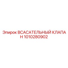 1010280902 Всасывательный клапан Epiroc