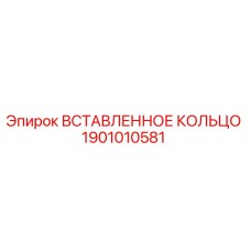 1901010581 ВСТАВЛЕННОЕ КОЛЬЦО Epiroc