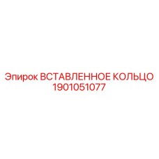 1901051077 ВСТАВЛЕННОЕ КОЛЬЦО Epiroc
