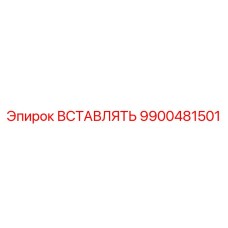 9900481501 ВСТАВЛЯТЬ - Epiroc