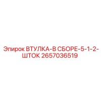 2657036519 ВТУЛКА-В СБОРЕ-5-1-2-ШТОК Epiroc