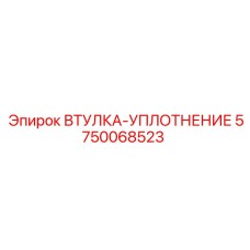 5750068523 ВТУЛКА-УПЛОТНЕНИЕ Epiroc