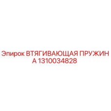 1310034828 ВТЯГИВАЮЩАЯ ПРУЖИНА Epiroc