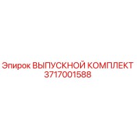 3717001588 ВЫПУСКНОЙ КОМПЛЕКТ - Epiroc