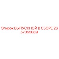 2657055089 ВЫПУСКНОЙ В СБОРЕ Epiroc