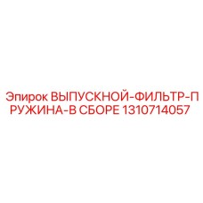 1310714057 ВЫПУСКНОЙ-ФИЛЬТР-ПРУЖИНА-В СБОРЕ Epiroc
