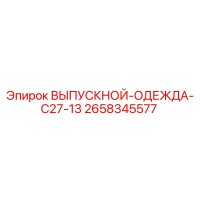 2658345577 ВЫПУСКНОЙ-ОДЕЖДА-C27-13 Epiroc