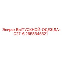 2658345521 ВЫПУСКНОЙ-ОДЕЖДА-C27-6 Epiroc