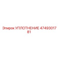 4749301781 УПЛОТНЕНИЕ Epiroc