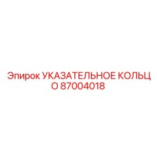 87004018 Указательное кольцо Epiroc