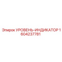 1604237781 УРОВЕНЬ-ИНДИКАТОР Epiroc